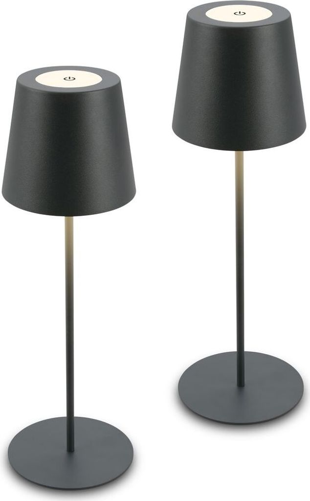 2x Briloner LED Akku Tischlampe Kabellos Lampe Produktbild 