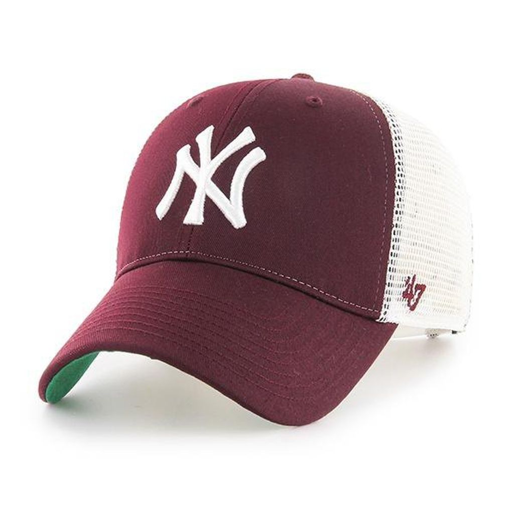 47 Brand Snapback Cap - BRANSON New York Yankees maroon