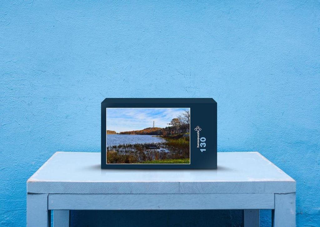 hansepuzzle 59098 - See Puzzle, 130 Teile, Natur, 28,7 x 20,0cm mit hochwertiger Aufbewahrung, Kartonbox und wiederverschließbarem Beutel