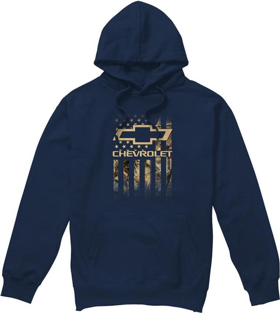Chevrolet - Kapuzenpullover für Herren/Damen Uni TV21084 (L) (Marine)