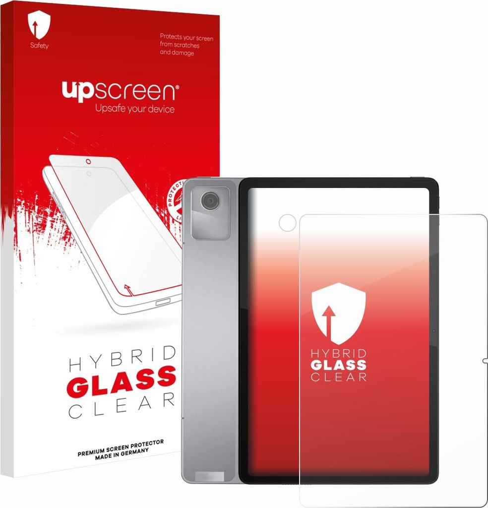 upscreen Schutzglas für Lenovo Tab M11 (Display+Kamera) Schutzfolie Panzer Folie Glas Display Schutz klar