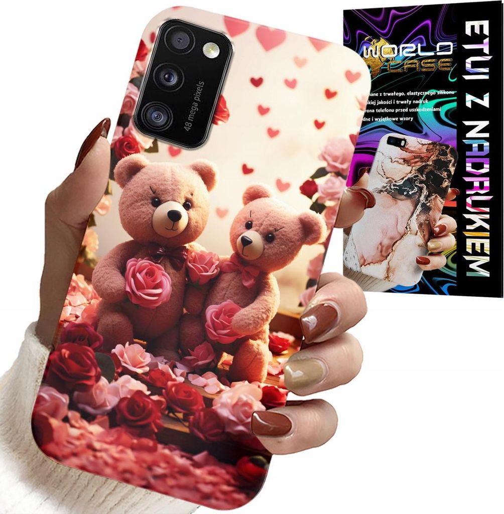 Fall Für Xiaomi Poco M3 - Teddybären, Liebe Dich, Herzen Viele Fall Designs