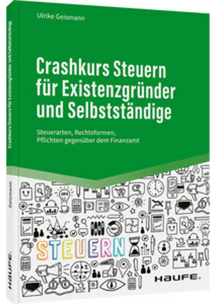 Livre Crashkurs Steuern pour auto-entrepreneur et indépendants en France