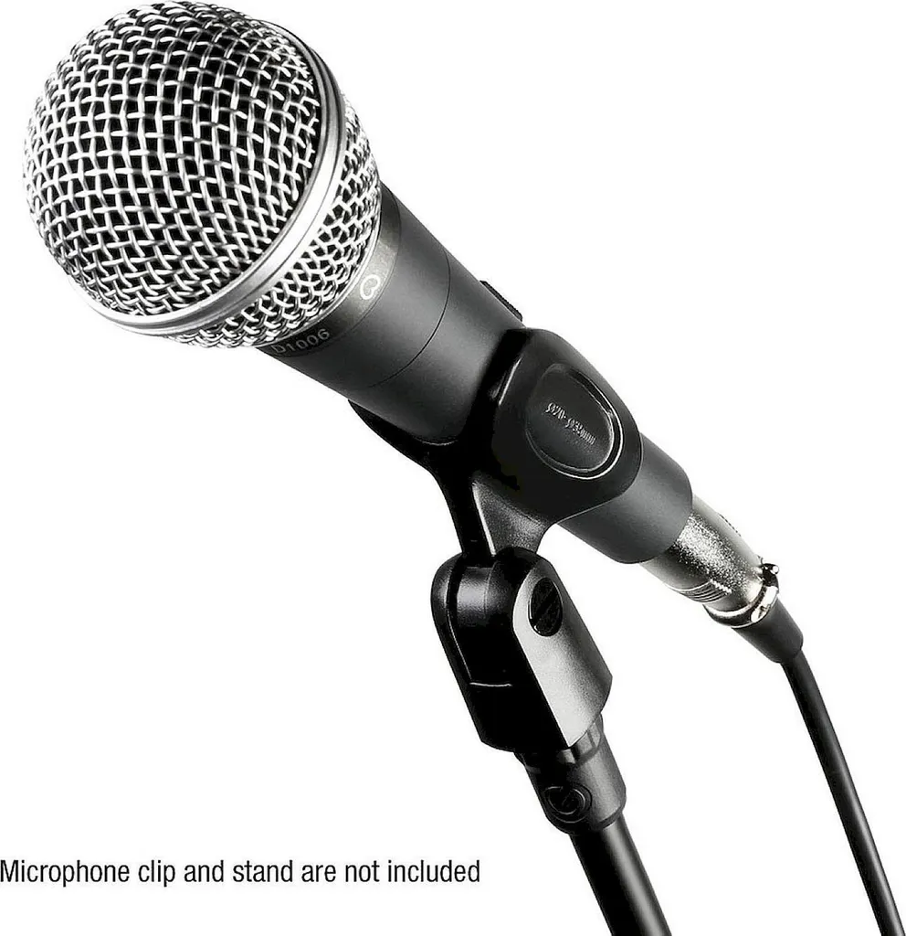 Microphone dynamique filaire LD Systems D 1006 avec bouton on-off