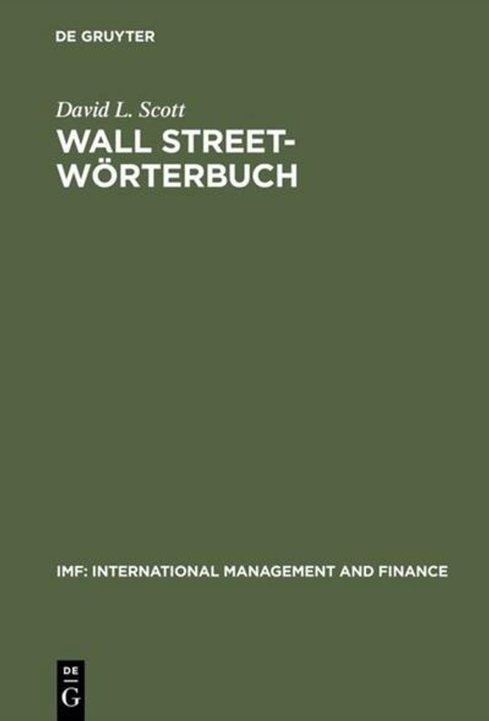 Wall Street-Wörterbuch