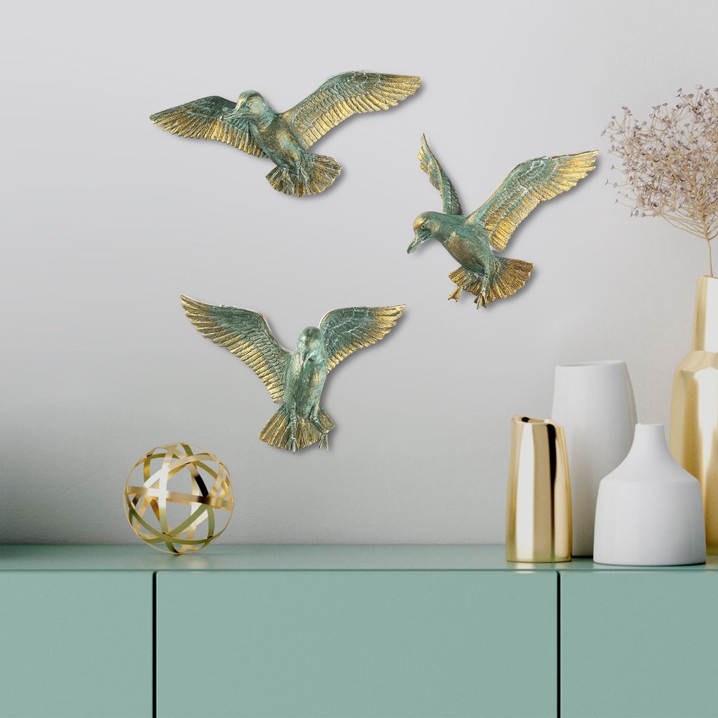 Evila Originals, BIRDS 1, Dekoratives Objekt, Mehrfarbig, Produktbild 