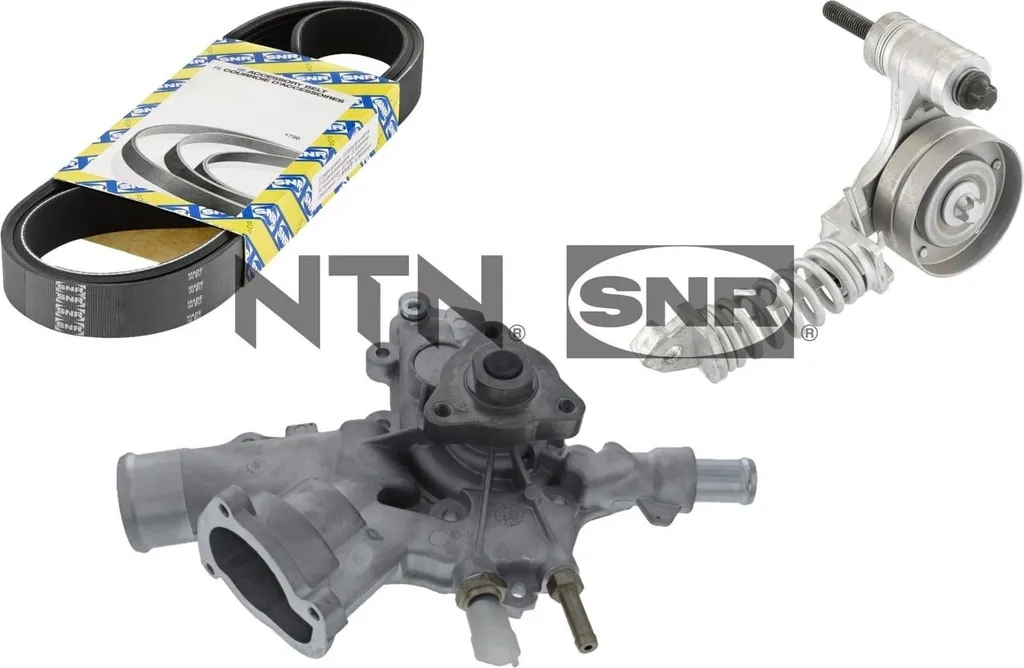Kit pompe à eau SNR KAP853.020 ultra résistant pour Opel Corsa D S07