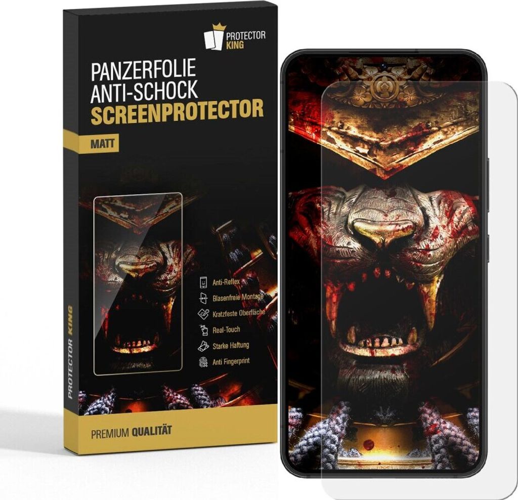 6x Panzerfolie für Samsung Galaxy S20 FE ANTI-SCHOCK Displayschutzfolie MATT