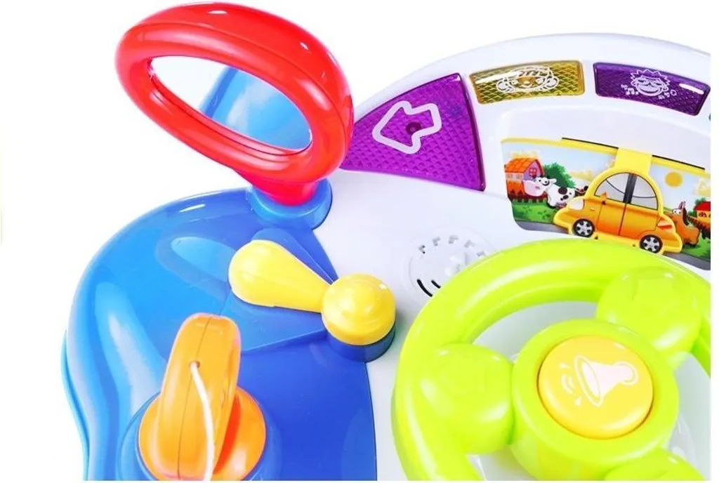 Volant interactif pour bébé avec sons du panneau de direction éveil - 5