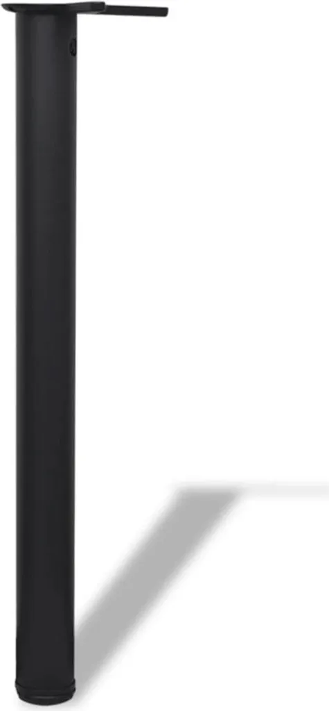 SYFAX™ Gambe Scrivania 710mm Nere | Ergonomia e Stabilità Ufficio