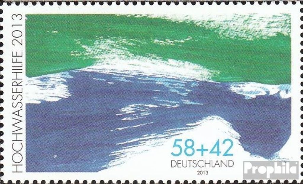 Briefmarken BRD (BR.Deutschland) 2013 Mi 3022 (kompl.Ausg.) gestempelt Hilfe für Hochwassergeschädigte
