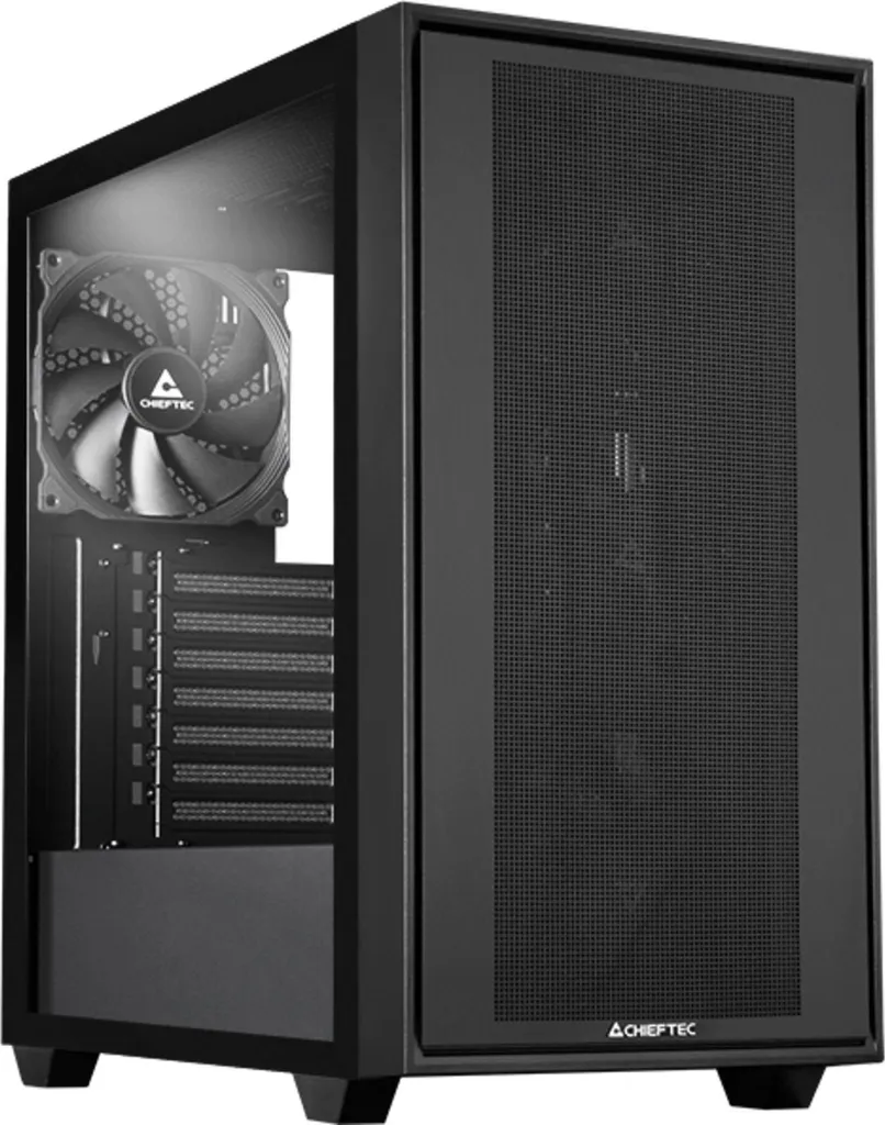 Case E-ATX Chieftec Night Hunter GS-03B-BLK-OP Black Design