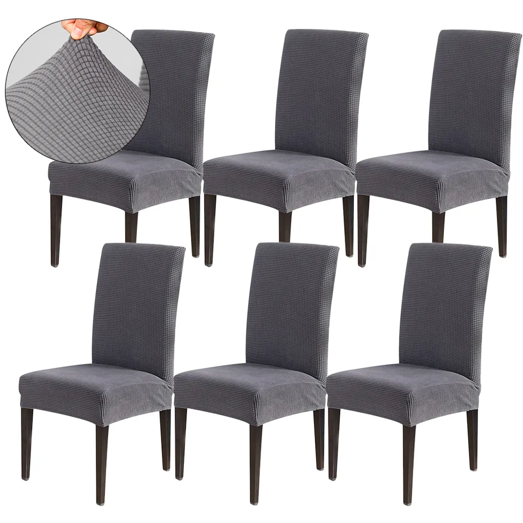 Offerta 6 Coprisedia Grigio Scacchiera: Fodere Universali a Prezzo Stock