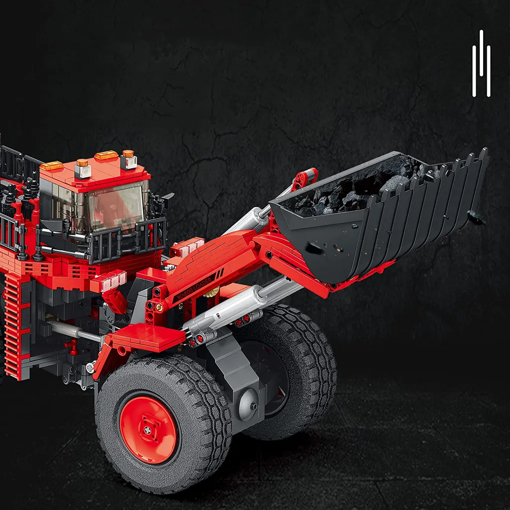 Reobrix 22010 Bulldozer Loader Technic Moc - Set de construction 1876 pcs