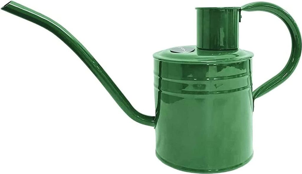 Vintage Gießkanne in Grau - 1 Liter - Verzinkter Stahl