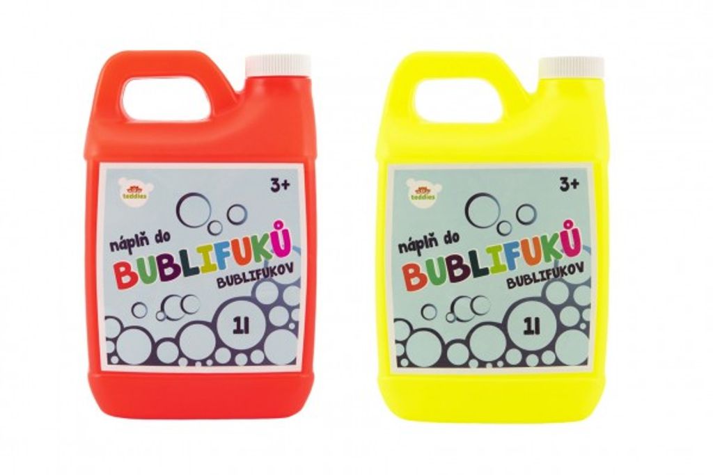 Náplň do bublifuku 1 litr 2 barvy v kanystru Obrázok produktu 