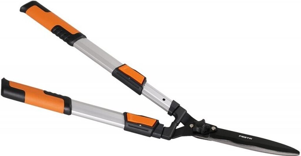 LEVIOR - Heckenschere PROFI TELESKOP, gewellt 23cm