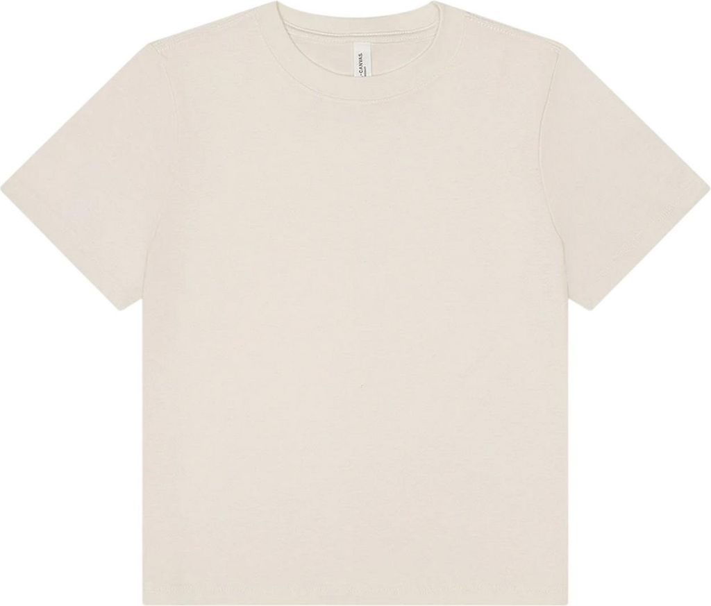 Bella + Canvas - T-Shirt für Damen, Extra stark, Kastig PC8151 (S) (Altweiß)