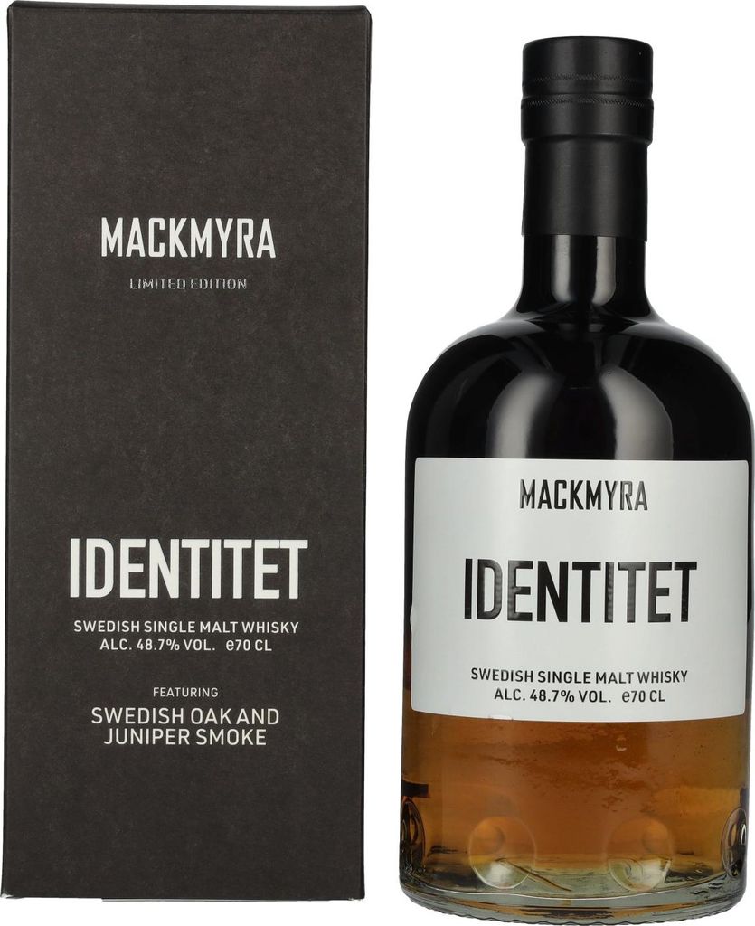 Mackmyra IDENTITET Swedish Single Malt Whisky 48,7% Vol. Produktbild 