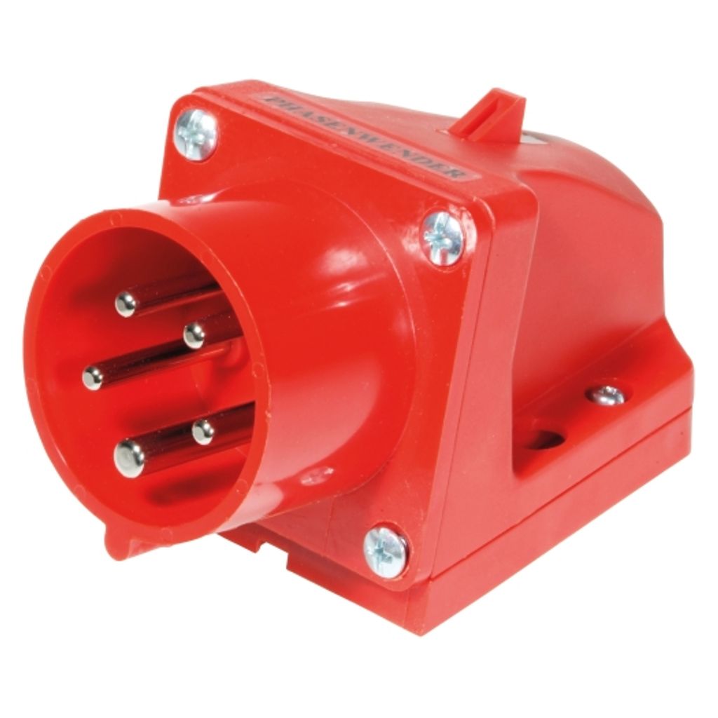 Sirox CEE Wandsteckdose Rot 5-polig 32A 6h 400V IP44 Produktbild 