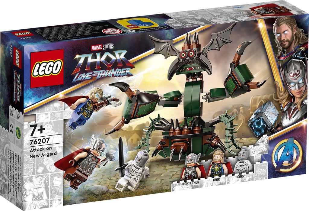 Stavebnica LEGO Marvel 76207 Útok na  Asgard (159 dielikov) Obrázok produktu 