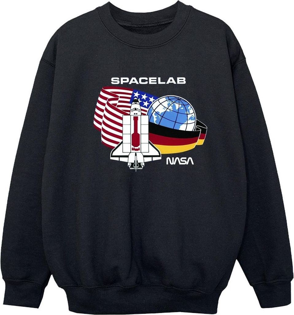 NASA - "Space Lab" Sweatshirt für Mädchen BI41560 (152-158) (Schwarz)