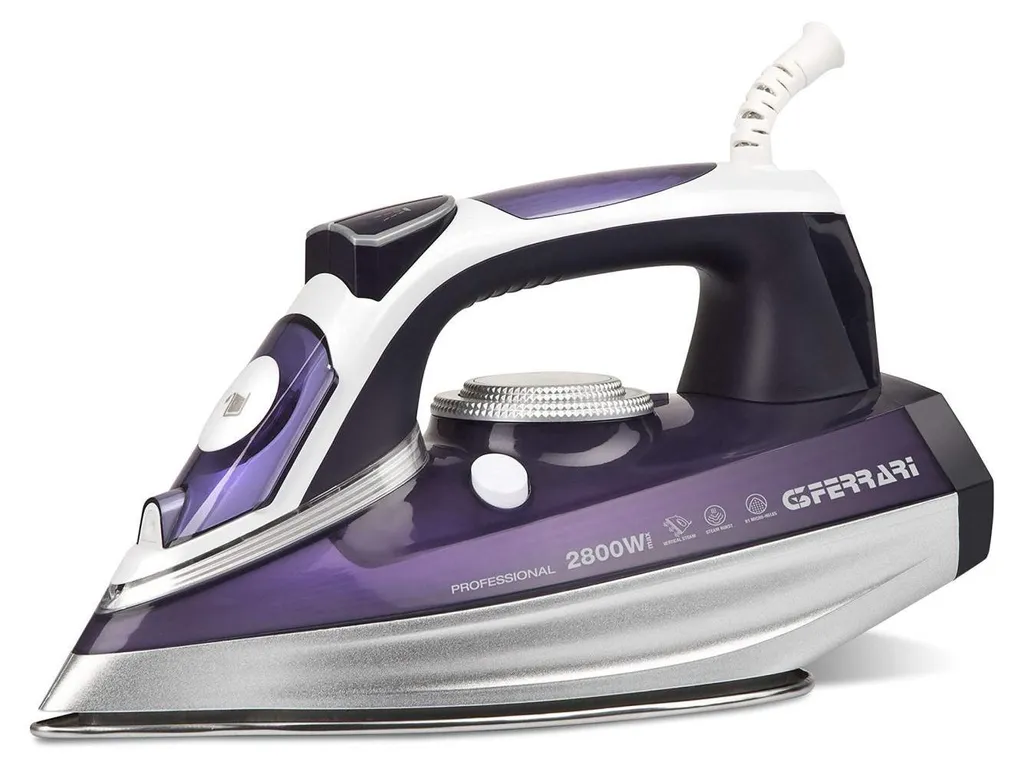 G3 Ferrari Maxi-Temp 2800 Ferro da Stiro Vapore 2800W Viola Inox