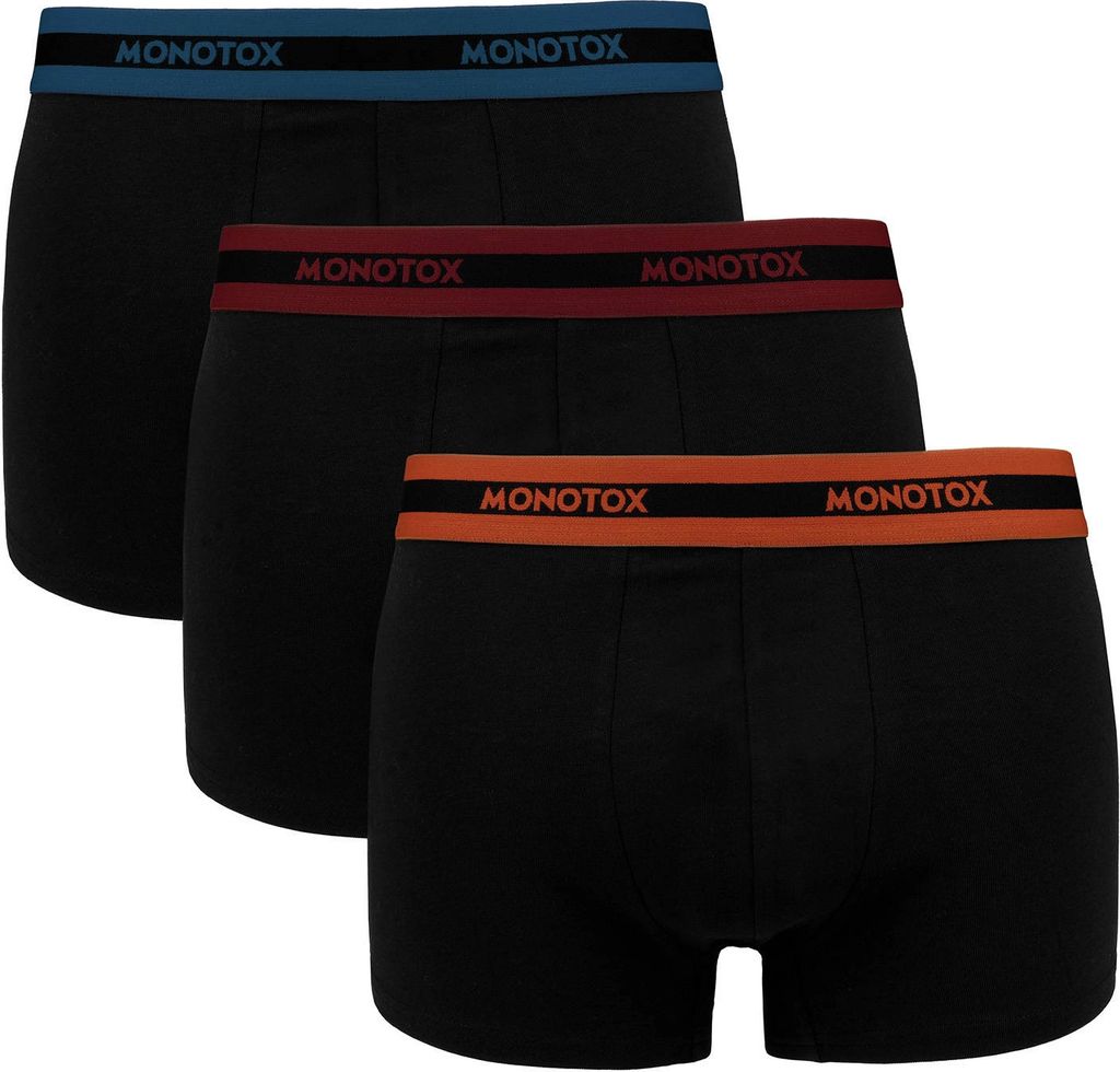 Monotox Basics Boxer Brief 3-pack M MX21062 Pullunder Monotox Größe: M,