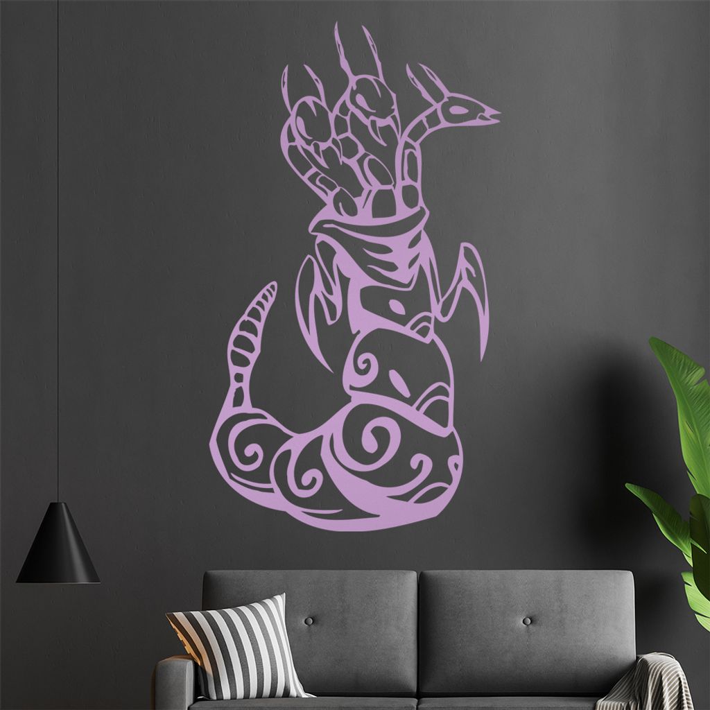 Killer Insekt Wandtattoo in 6 Größen - Wandaufkleber Wall Sticker - Dekoration, Küche, Wohnzimmer, Schlafzimmer, Badezimmer