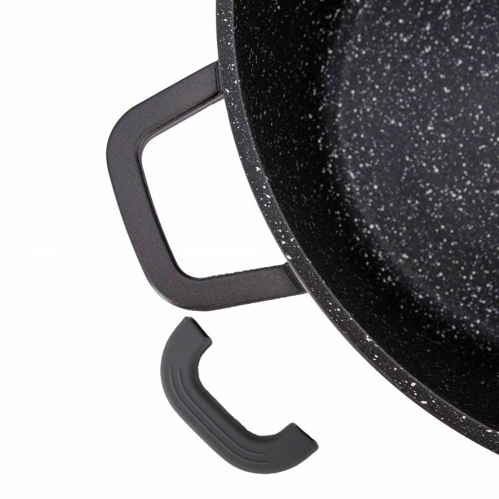 Casseruola ovale in alluminio pressofuso con coperchio in vetro