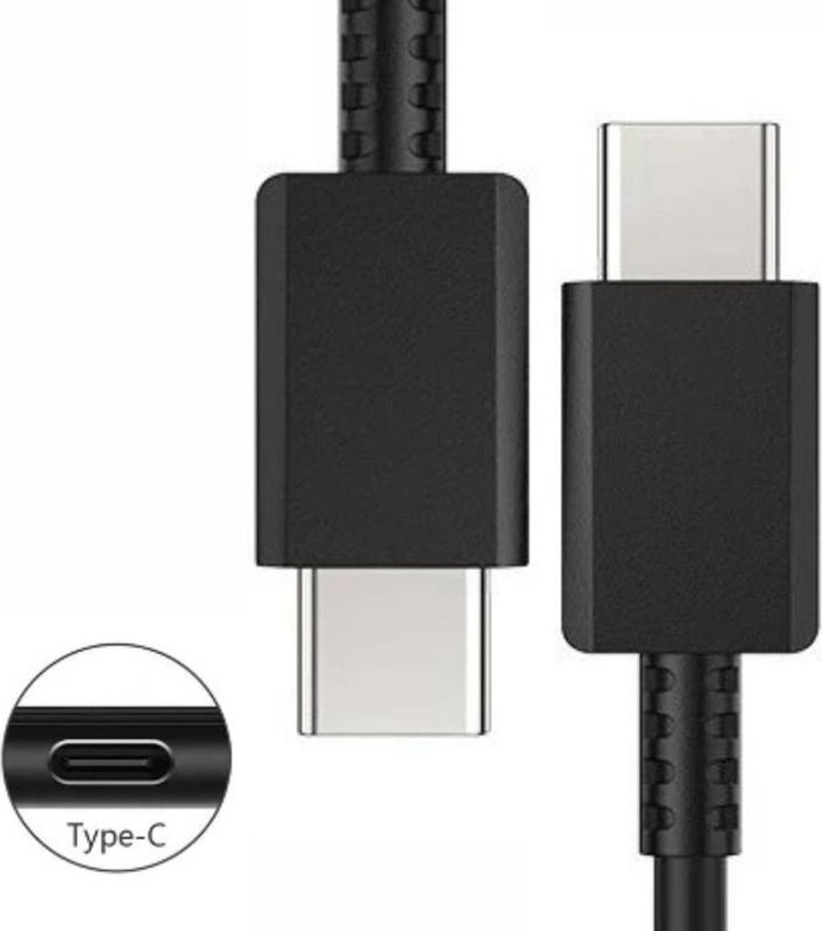 Schwarz USB-C auf USB-C Datenkabel Ladekabel für Lenovo Thinkpad W123 Wigig Dock