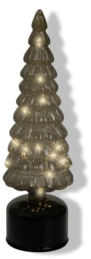 Arbre Micro LED design bicolore vert blanc 34 cm pour intérieur - 3