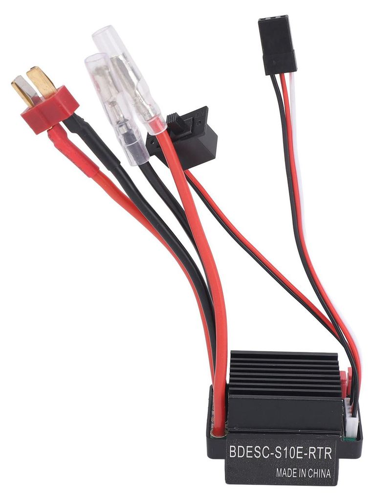 60A ESC-Geschwindigkeitsregler, gebürsteter Dual-Wege-T-Stecker, professionelle Elektronik für Auto, Boot