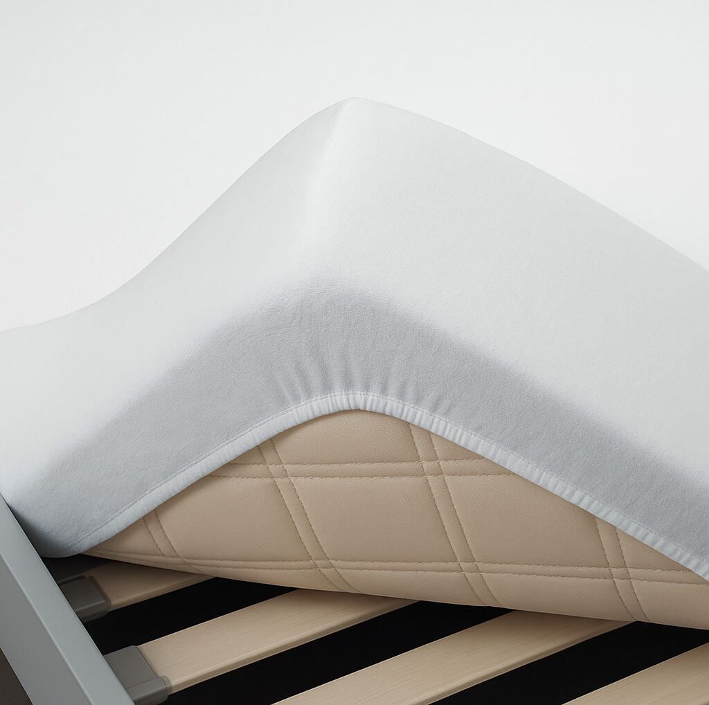 Bettwaren-Shop Kalmuck Molton Spannbetttuch Classic 100x200 cm