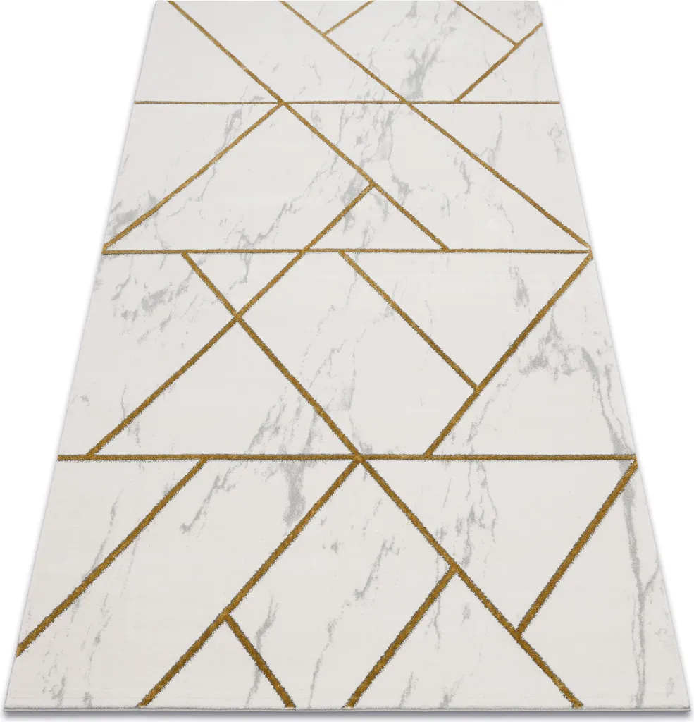 Tapis Salon XXL 240x330 cm pour Intérieur Moderne Marbre et Beige
