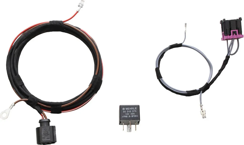 Faisceau Kufatec original avec relais SRA pour Audi A1 8X - Kit complet