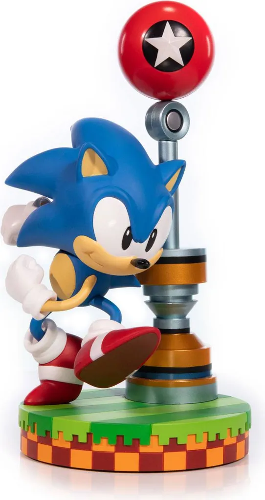 Figurine Sonic F4F 28,5cm - PVC Haute Qualité aux Détails Authentiques
