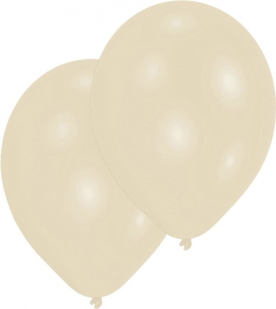 amscan Luftballons creme Ø27,5cm 25 Stück