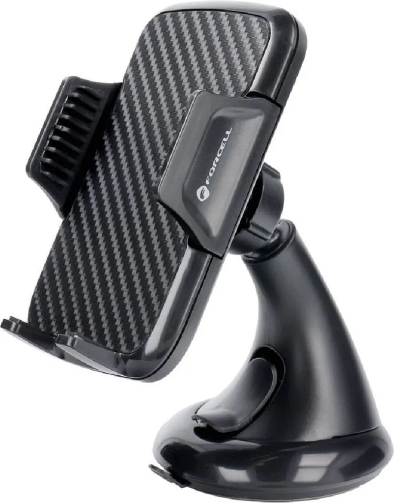FORCELL HT1 supporto auto in carbonio per il cruscotto porta cellulare nero