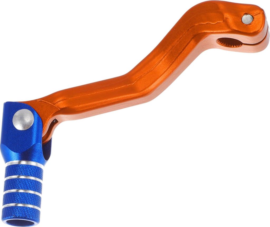 Faltbarer Motorrad-Schalthebel für Kayo T2 Pedal-Schalthebelarm Orange Blau Silberton