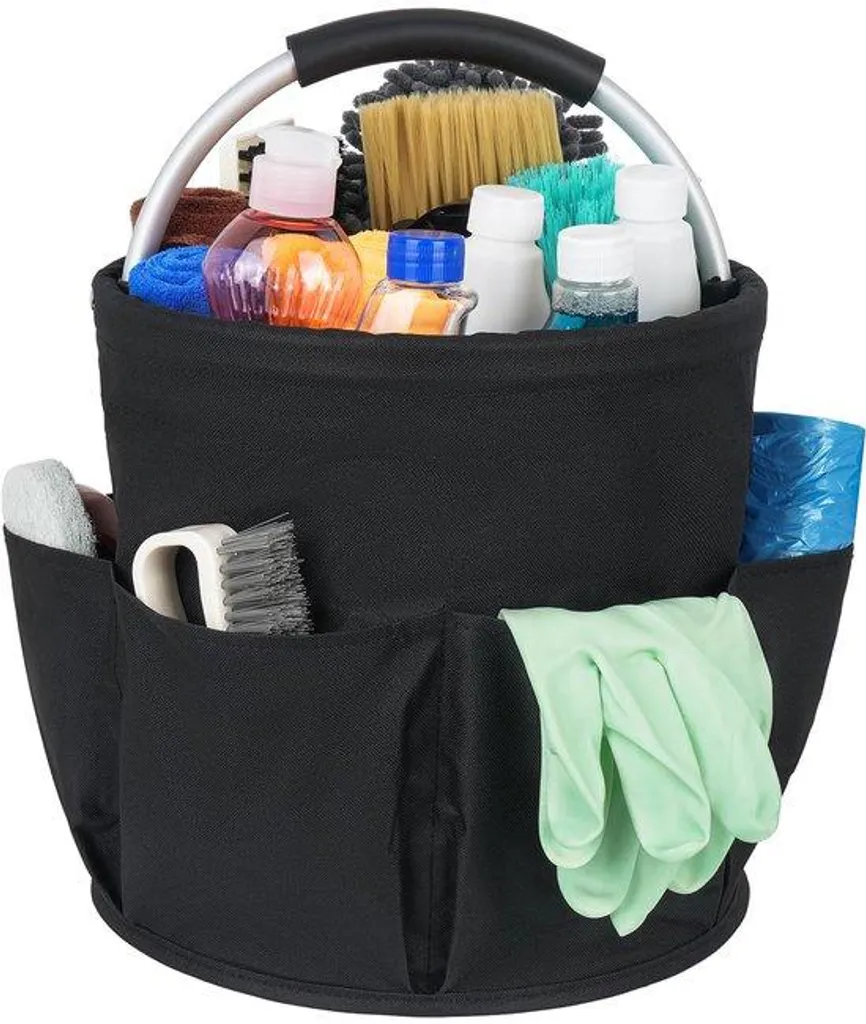 Panier de rangement anti-désordre pliable à compartiments pour cosmétiques