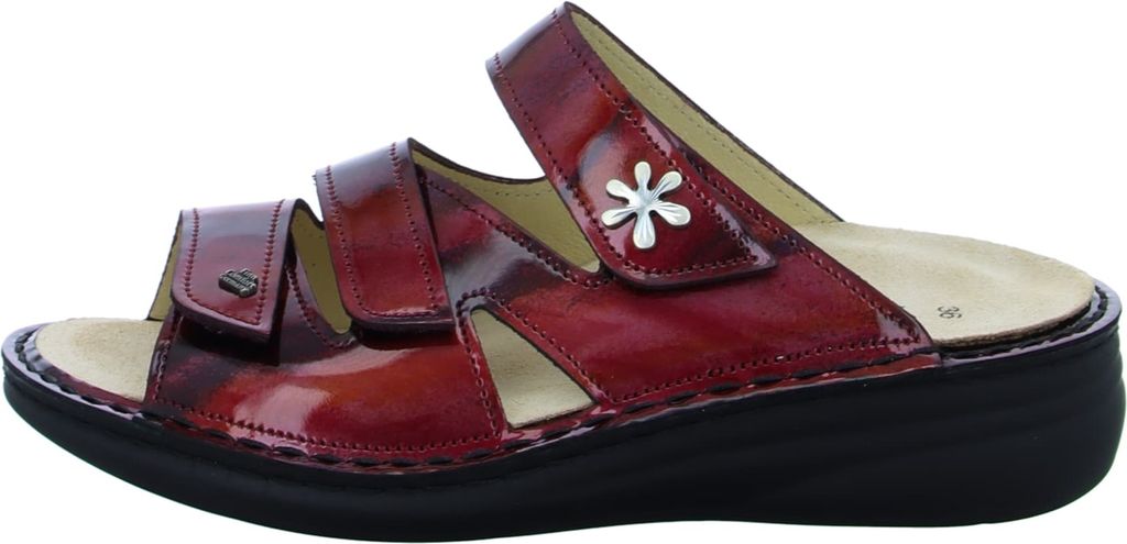 Finn Comfort Komfort Pantoletten Damen 31383637383232 Rot Produktbild 