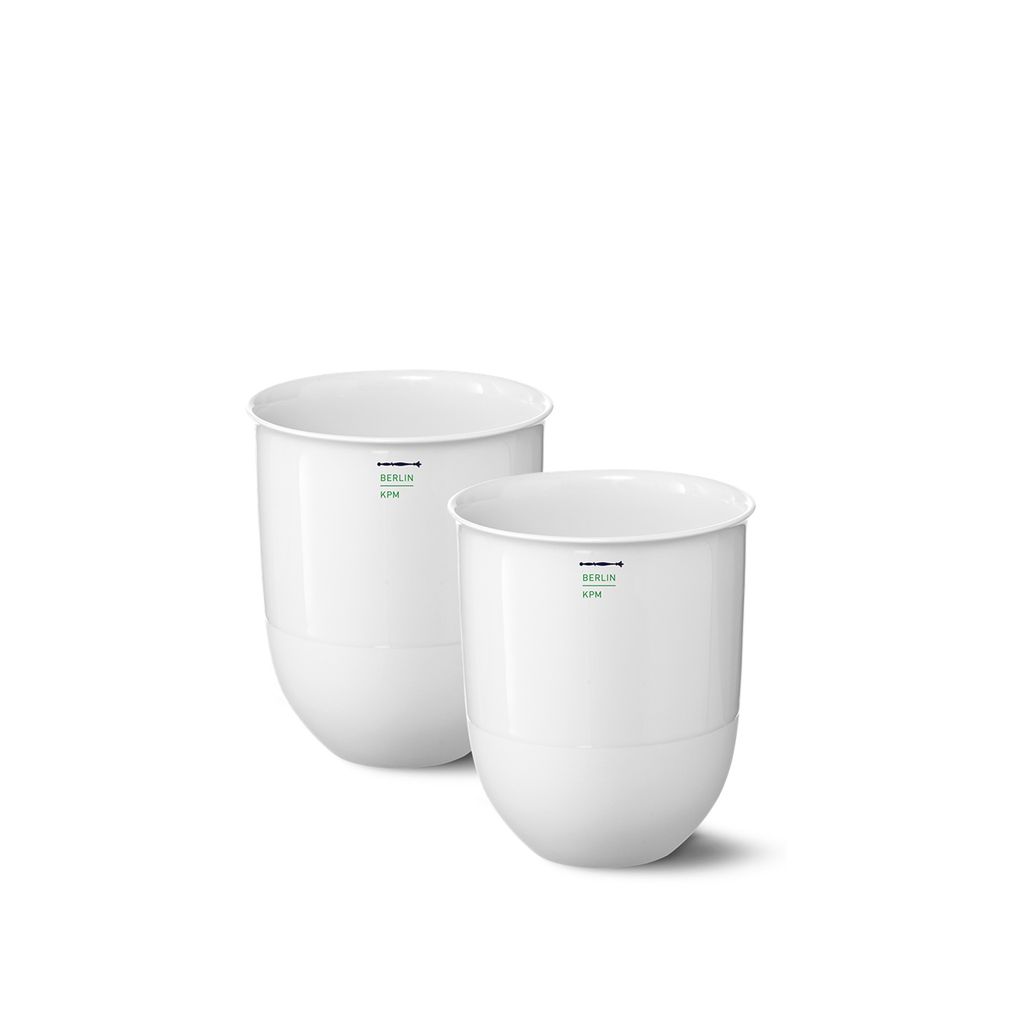 KPM LAB weiß Becher No.2H Duo-Set 2-tlg. 0,35 L