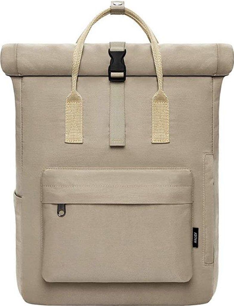 Moderner Unisex-Rolltop-Rucksack, Tagesrucksack mit Laptopfach, wasserdichter Schulrucksack, lässiger Rucksack für Schule, Freizeit, Uni und Arbe...