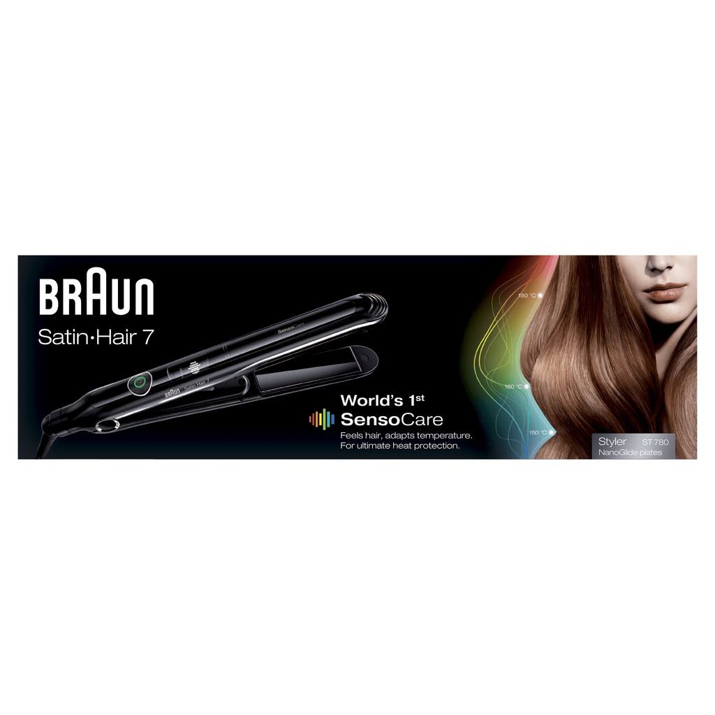 Satin Braun ST 780 7 Glätteisen Hair