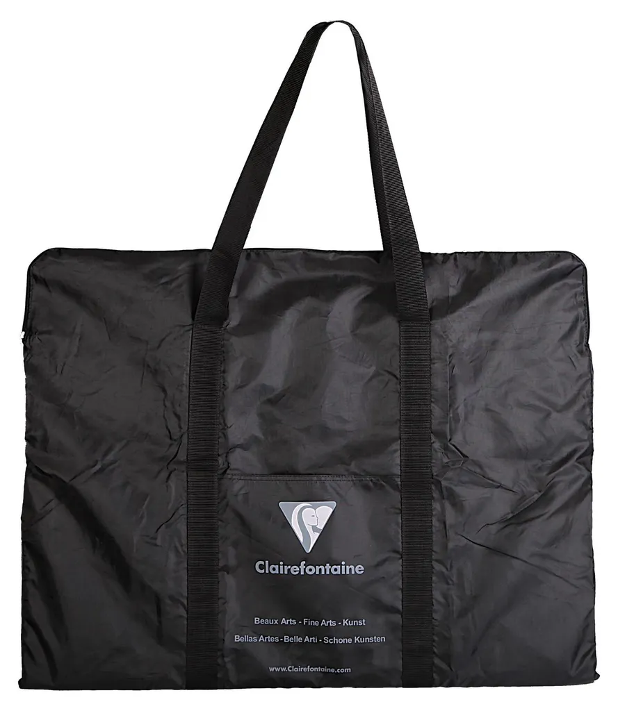 Clairefontaine Portfolio Bag Noir 59 x 75 cm - Carton à Dessin Rigide