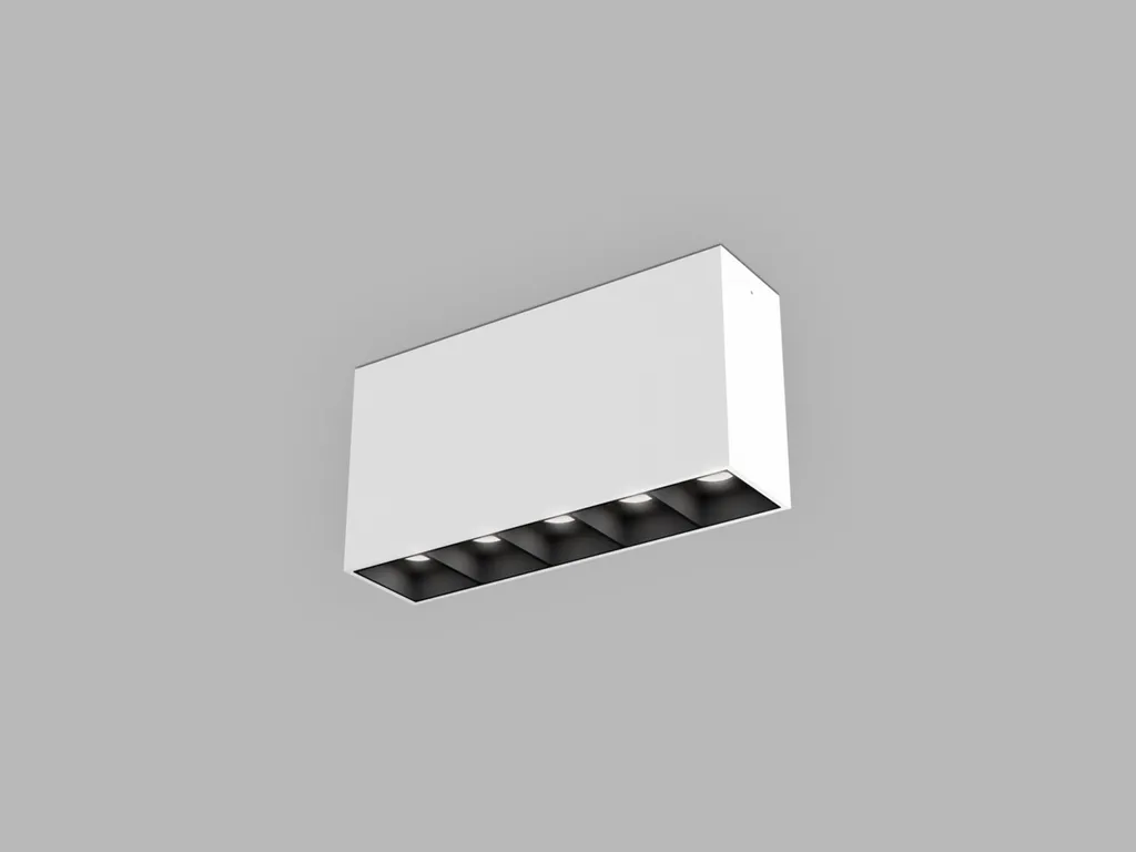 Éclairage Plafond Sans Éblouissement UGR LINEAR II ON 5 LED 10W Blanc