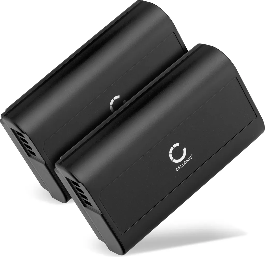 subtel, Batteria per Fotocamera, compatibile con Panasonic Lumix DC-S1, DC-S1R, DC-S1H, DMW-BLJ31 (7.4V, 2200mAh) 2 Pezzi