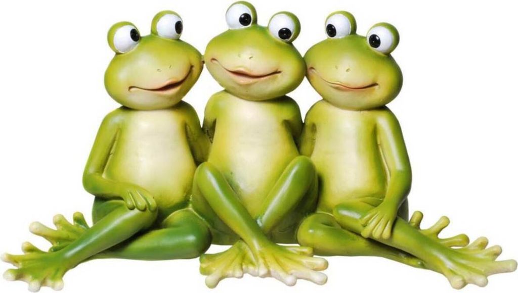Frosch 3er-Gruppe