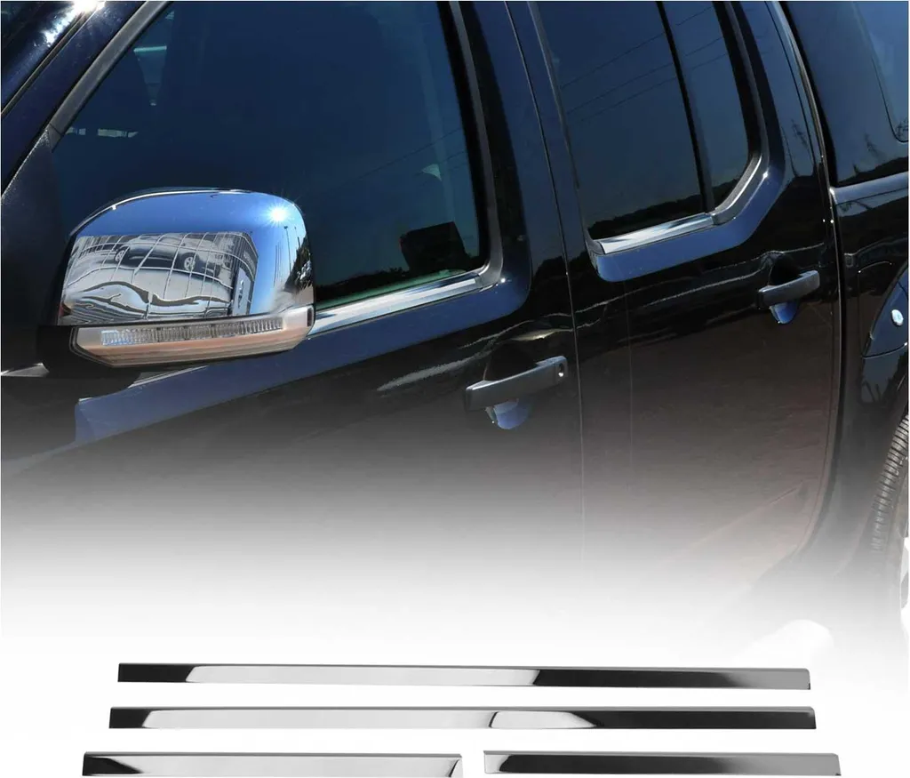 Modanature Cromate Nissan Navara D40 2005-2015 Acciaio Inox 4 Pezzi